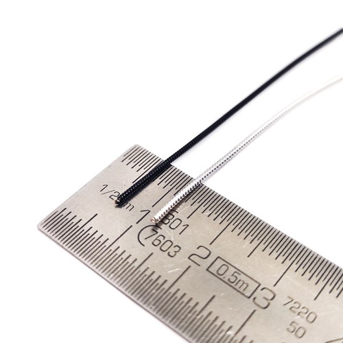Gaine annelée miniature - annelée, 1mm